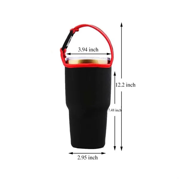 30oz Tumbler Carrier Holder Sleeve with Carrying Handle