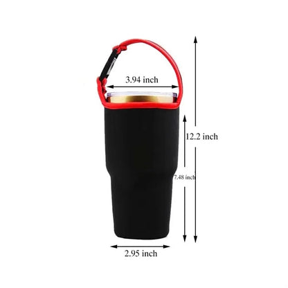 30oz Tumbler Carrier Holder Sleeve with Carrying Handle
