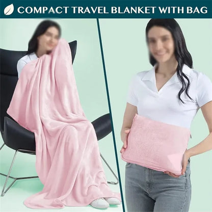 Multifunctional Soft Comfortable Warm Pillow Travel Blanket