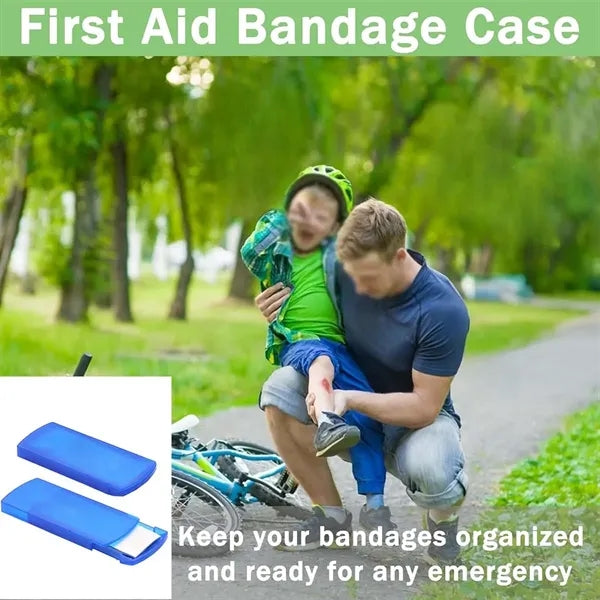 Portable First Aid Bandage Case for Emergency Supplies