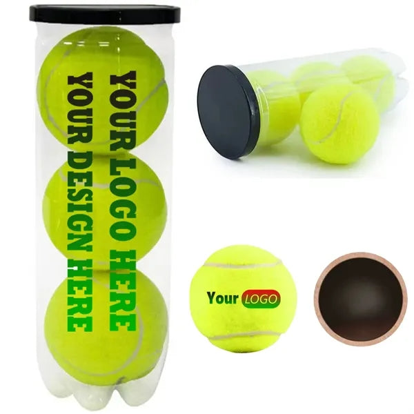Custom Canned Tennis Balls 25% Synthetic