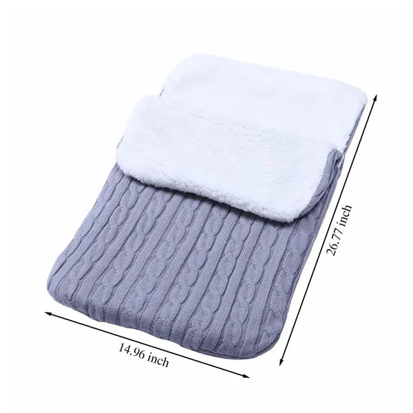 Baby Soft Warm Fleece Stroller Blanket Swaddle Sleeping Bag