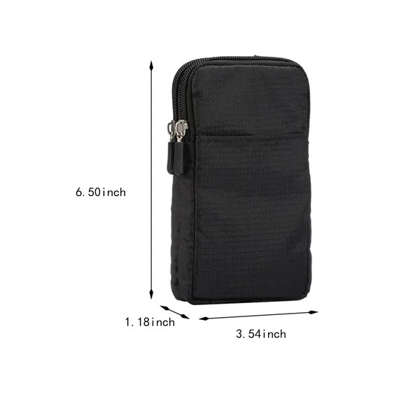 Versatile Lightweight Waterproof Waist Hanging Phone Pouch