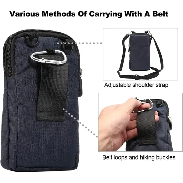 Versatile Lightweight Waterproof Waist Hanging Phone Pouch