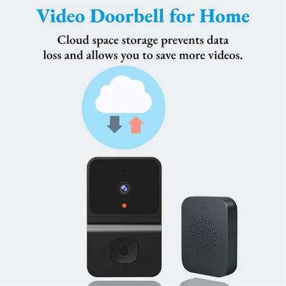 Indoor outdoor surveillance wireless video doorbell camera