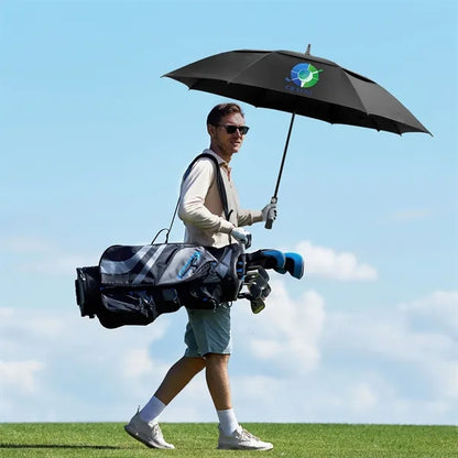 Wind Vented Automatic Golf Umbrella - 60'' Arc