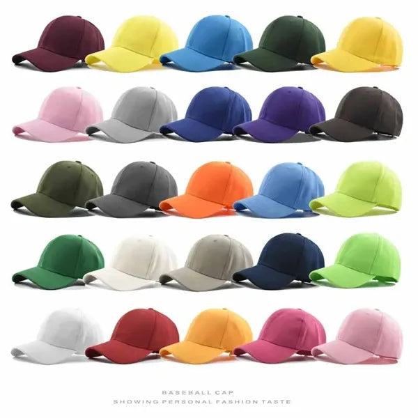 6 Panels Baseball Cap Adjustable Size