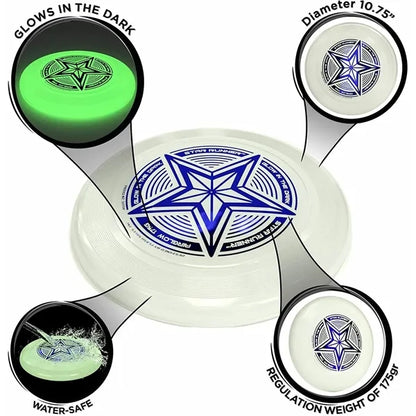 10.8'' Flying Disc Glow in the Dark