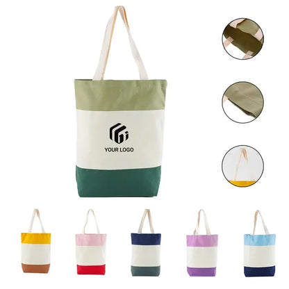 Large Capacity Multi-purpose Portable Stitching  Canvas Bag