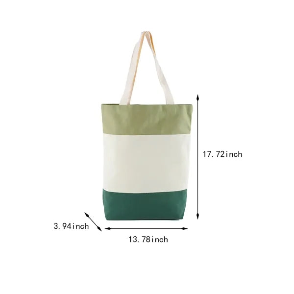 Large Capacity Multi-purpose Portable Stitching  Canvas Bag