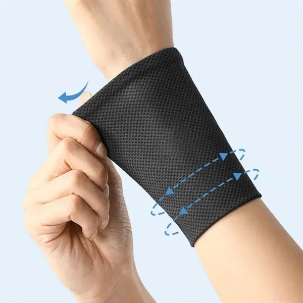 Cool Sweat Absorption Tennis Running Sports Wrist Band