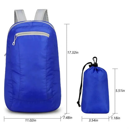 Lightweight Waterproof Travel Foldable Sports Backpack