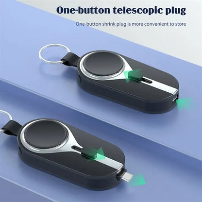 2000mAh Portable Power Bank With Keychain