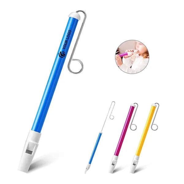 Safe Plastic Musical Instrument Slide Whistle Toy for Kids