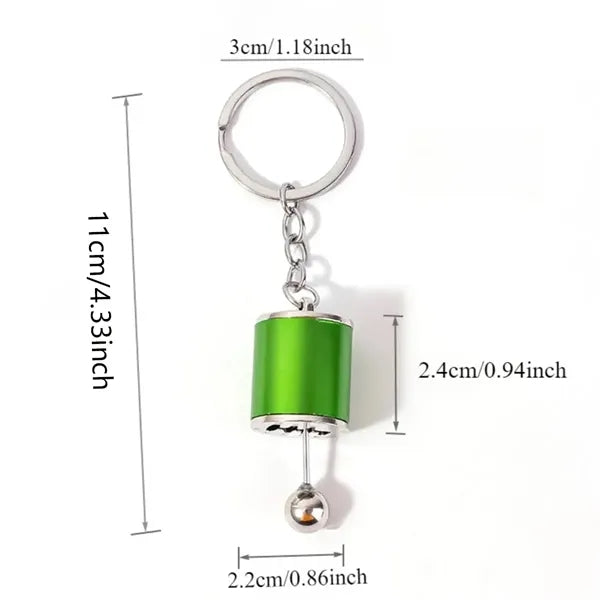 Car Shifter Gear Keychain