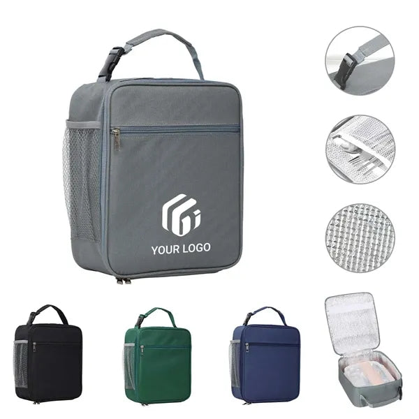 Durable Oxford Thick Insulated Lunch Box Cooler Tote Bag