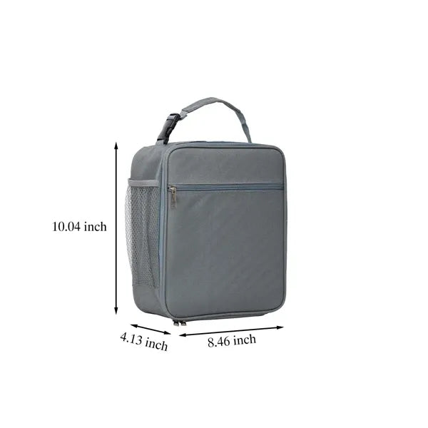 Durable Oxford Thick Insulated Lunch Box Cooler Tote Bag