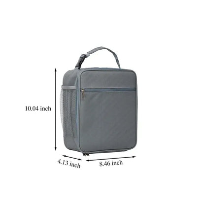 Durable Oxford Thick Insulated Lunch Box Cooler Tote Bag