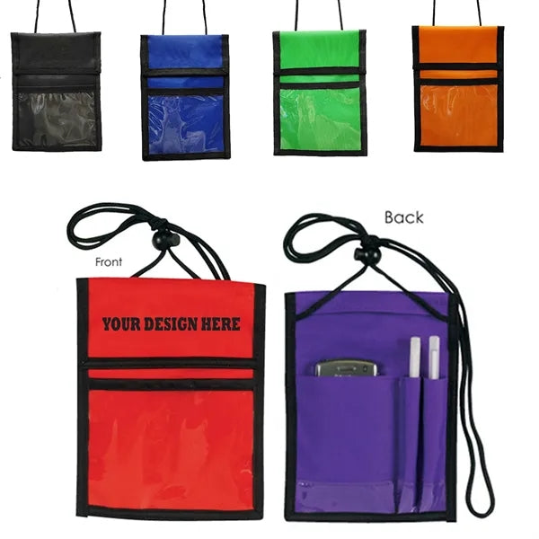 Neck Wallet Business Card Holder