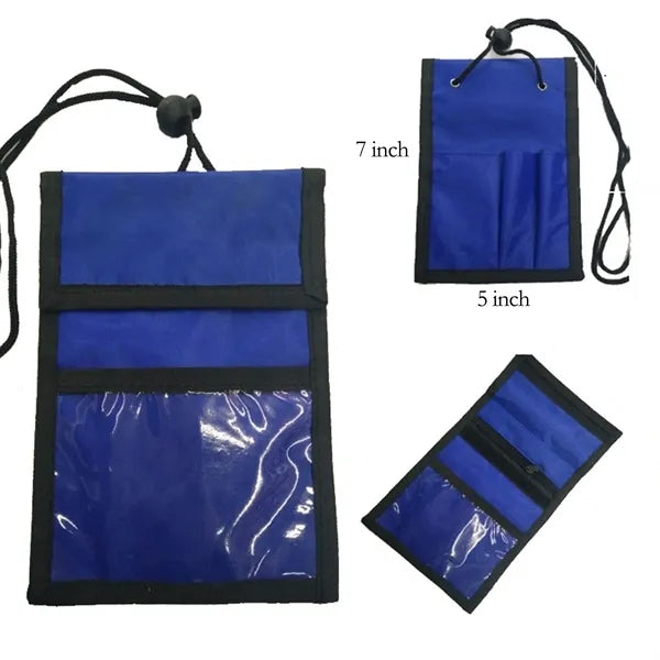 Neck Wallet Business Card Holder