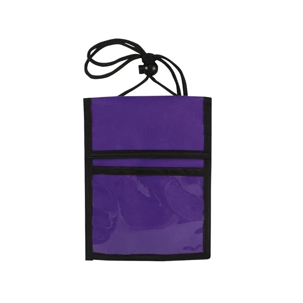 Neck Wallet Business Card Holder