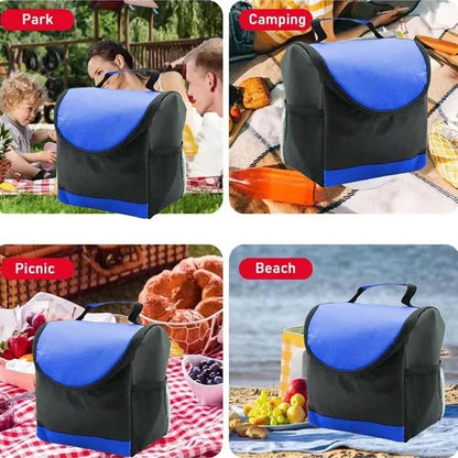 Durable Non-woven Insulated Bag Cooler Tote for Picnic BBQ