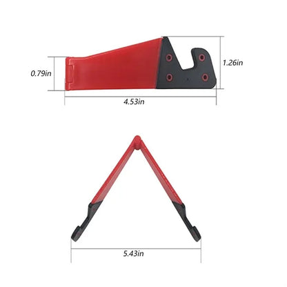 Portable desk travel pocket mount foldable cell phone stand