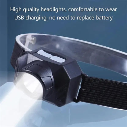 Multi-purpose Waterproof Lightweight Bright LED Headlamp