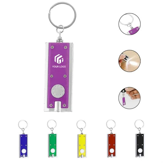Portable ultra bright powerful mini flash LED keychain light