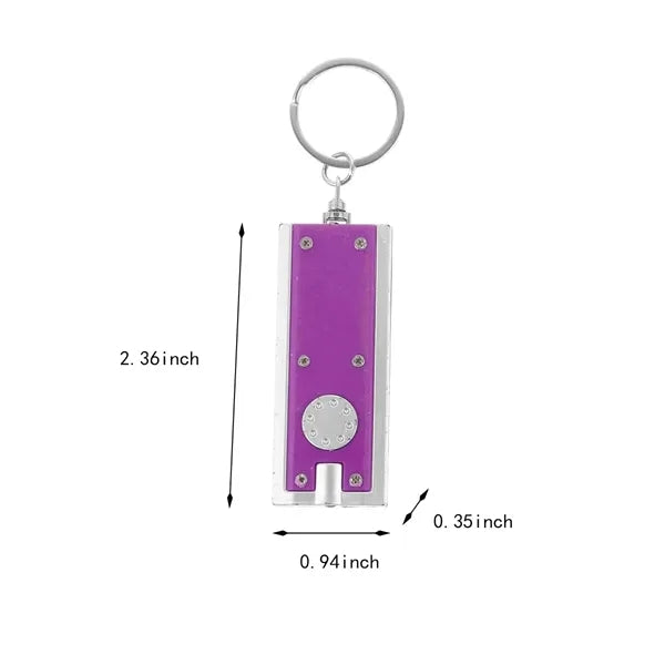 Portable ultra bright powerful mini flash LED keychain light