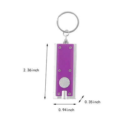 Portable ultra bright powerful mini flash LED keychain light