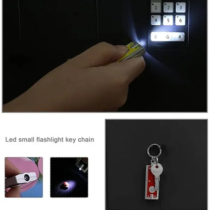 Portable ultra bright powerful mini flash LED keychain light