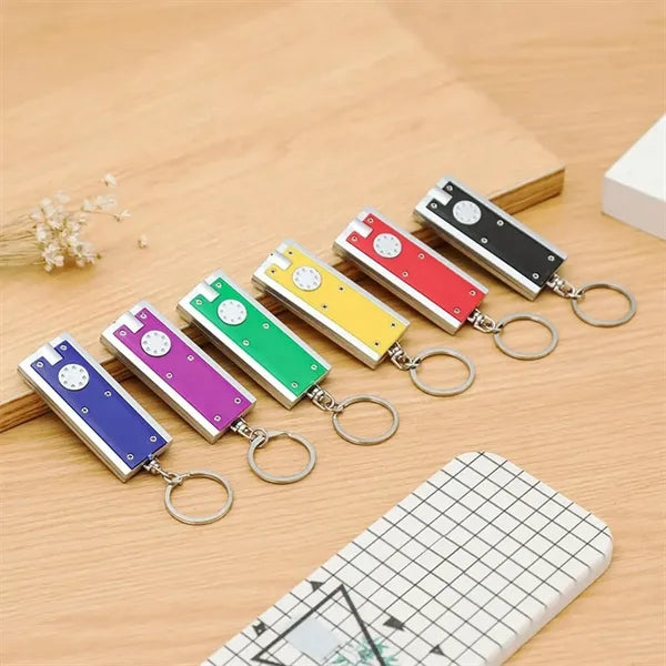 Portable ultra bright powerful mini flash LED keychain light