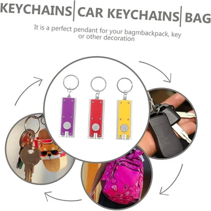 Portable ultra bright powerful mini flash LED keychain light