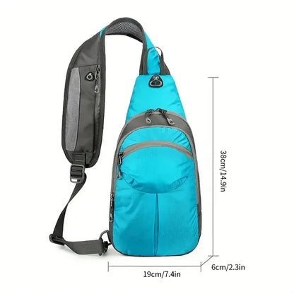 Nylon Sport Chest Bag