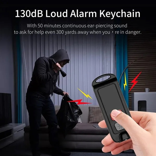 Multifunctional Waterproof 130dB Self-defense Safety Alarm