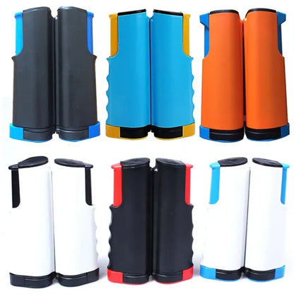 Portable Table Tennis Set With Retractable Net, Racket, Ball