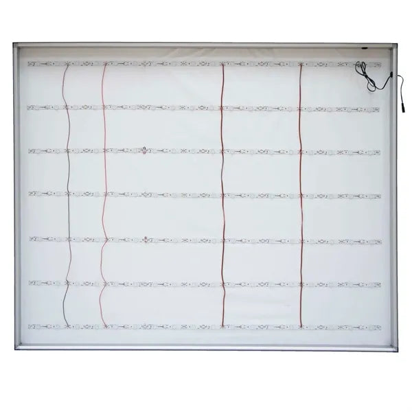 48" x 60" Standard SEG Glo Wall Mount Hardware