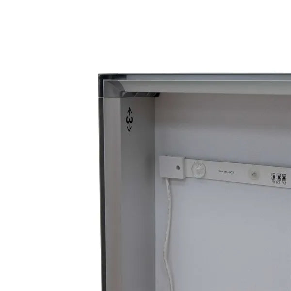 48" x 60" Standard SEG Glo Wall Mount Hardware