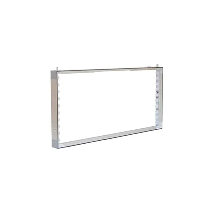 18"H x 36"W Aerial SEG Glo Ceiling-Mounted Hardware