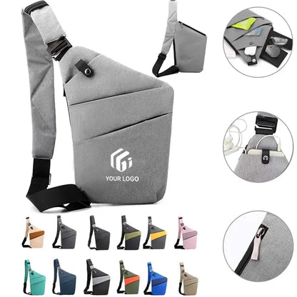 Lightweight Multiple Pockets Anti-theft Travel Chest Bag
