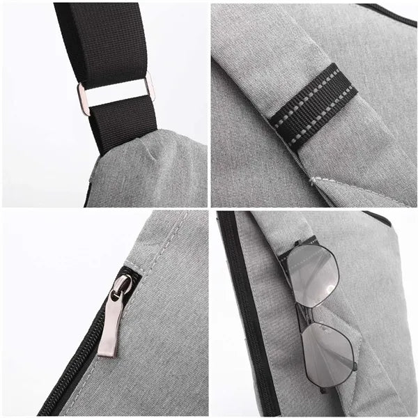 Lightweight Multiple Pockets Anti-theft Travel Chest Bag