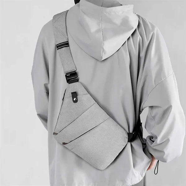 Lightweight Multiple Pockets Anti-theft Travel Chest Bag