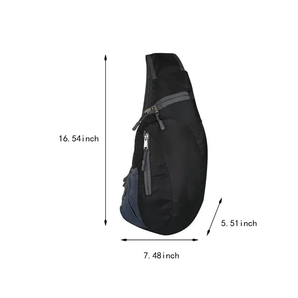 Foldable Large Capacity Lightweight Crossbody Chest Bag