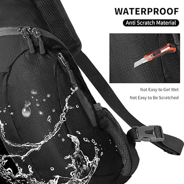 Foldable Large Capacity Lightweight Crossbody Chest Bag
