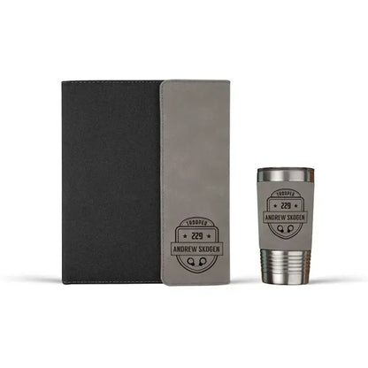 Office Kit Gift Set Leather Portfolio