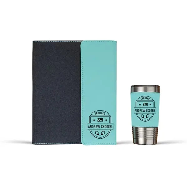 Office Kit Gift Set Leather Portfolio