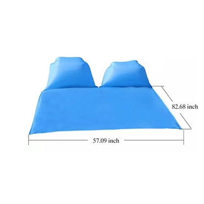 Sandproof Waterproof Camping Picnic Blanket with Air Pillow
