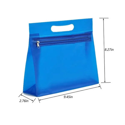 School class office large clear pen holder case binder pouch