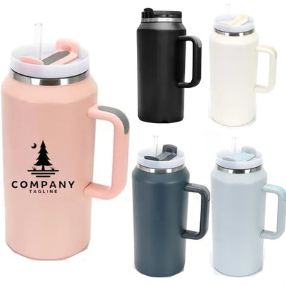64oz Stainless Steel Thermos Mug
